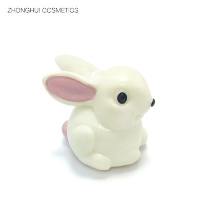 China CCN36165 cute rabbit shape lip gloss waterproof cute container for kids Flavoredl organic lip balm moisturizing lipbalm private label for sale