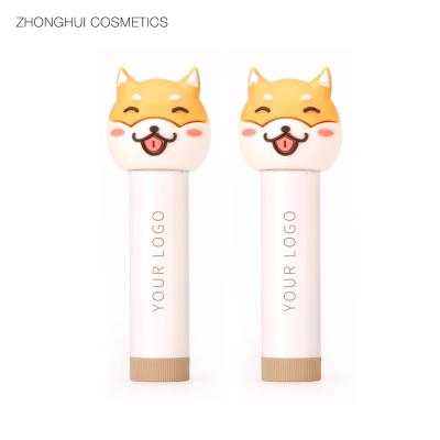 China CCLB0026 Cute Natural Organic Private Label Lip Balm Waterproof Customized Your Own Color Print Logo Matte Fruity Lip Balm for sale