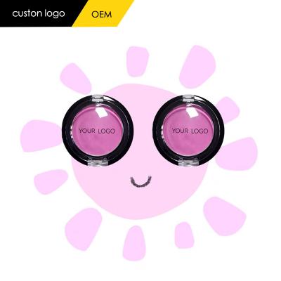 China CCN4358OEM Factory Wholesale Sunscreen Makeup Blush Private Label Single Blush Pot Blush Palette Kids Blush for sale