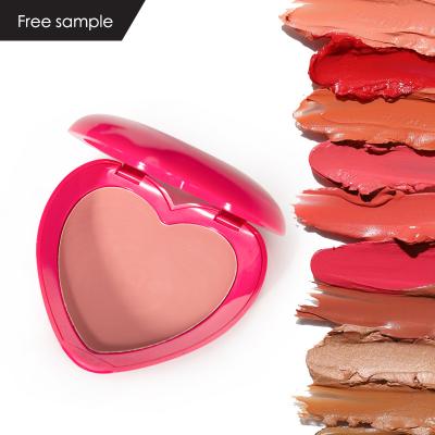 China CCN4322 -1 Sunscreen OEM Single Makeup Blusher Waterproof Long Lasting Cheek Blush Highlighter Bar Blush Palette Private Label for sale