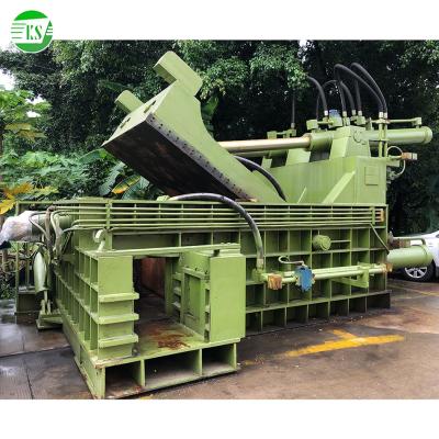 China Recycle Automatic Hydraulic Scrap Metal Baler Machine Y81-400 Scrap Baler Machine Scrap Baler Machine For Sale for sale