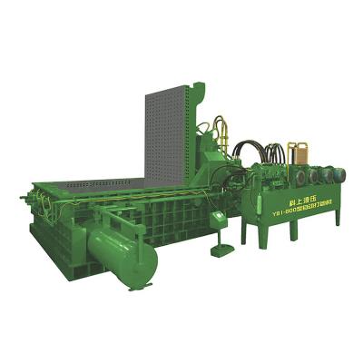 China Scrap Metal 800T Direct Selling Copper Wire Compactor Scrap Metal Recycling Machine for sale