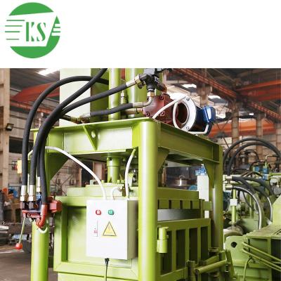 China YJ-30 Hydraulic Used CLOTHING Cardboard Boxes Baler Press Machineryscrap Corrugated Cardboard Baler Machine for sale