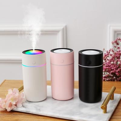 China Car New Arrival Nano 320Ml Mist Humidifier Portable Silent Shut Off Function Diffuser With Unique Lighting for sale