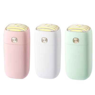 China Portable Car Diffuser Low Noise Nano Atomization Air Purified Skin Moisturizing Home Use Large Capacity Usb Humidifier for sale