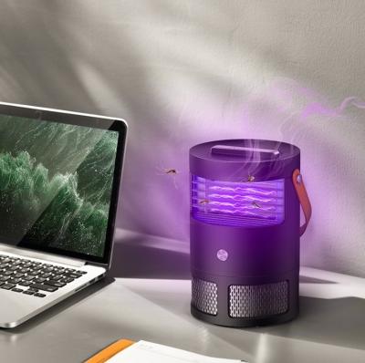 China New PORTABLE New PORTABLE Low Noise UV Led Powerful Physical Control Lurning Light Suction Mosquito Killer Lamp for sale