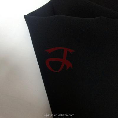 China Blackout Wujiang Xinjia Textile Factory Dubai Black Abaya Fabric Hijab Fabric NIDA for sale