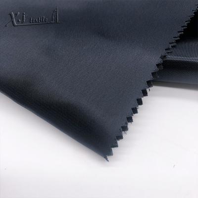 China 100% eco-friendly Shrink-resistant recycle polyester satin fabric for garment/RPET fabric for sale