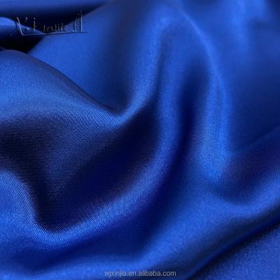 China Anti-Static Charmeuse Satin Polyester Charmeuse Fabric for sale