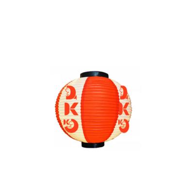 China Durable Japan Sushi Custom Printing Round Lampion PVC Japanese Lanterns for sale