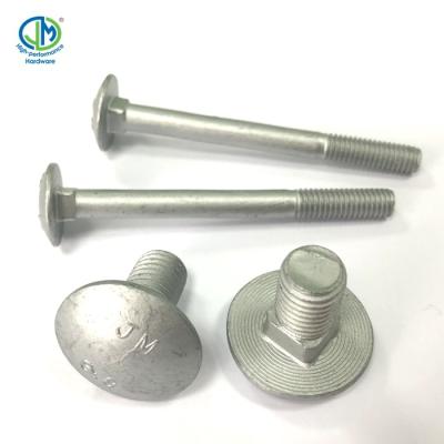 China Carriage Bolt Alloy Surface M20 Grade 8.8 Zinc Nickel Din 603 Carriage Bolts for sale