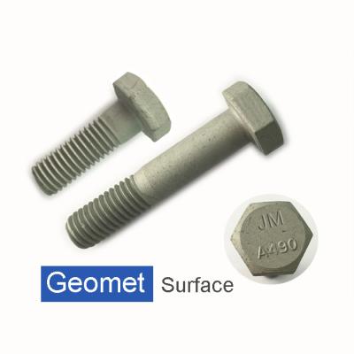 China Automotive Industry GEOMET ASME B18.2.6 T-1 Heavy Hex Structural Hex Bolt ASTM A325 A449 A490 for sale