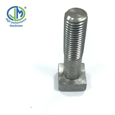 China Stainless Steel Square Head Screws DIN Standard Size M8 M4 M6 Square Bolt for sale