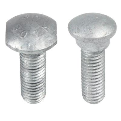 China High Quality Galvanized JM Brand Guardrail Construction Bolts And Nuts Road Splice Bolts for sale