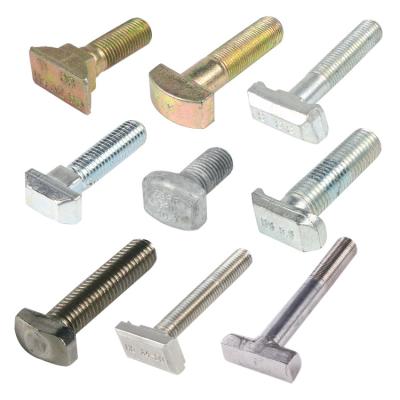 China Stainless Steel JM Brand Galvanized Steel/Brass T-bolt/Galvanized High Quality Customized Customized for sale