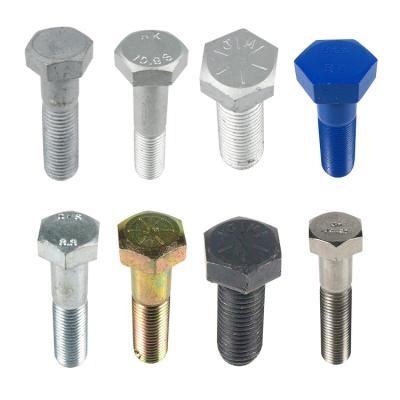 China Stainless Steel JM ASTM A307Gr.A Stainless Steel Plain , Galvanized Hex Bolt for sale