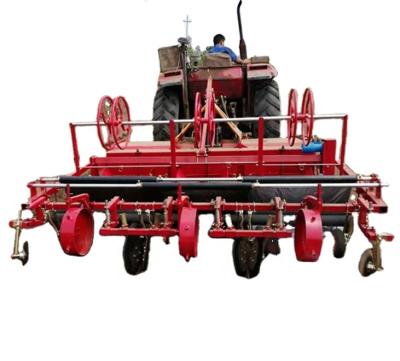 China Plant Mulch Applicator And Ridger Machine For Tractor Cultivating With Fertilizing Watering Drip Irrigation for sale