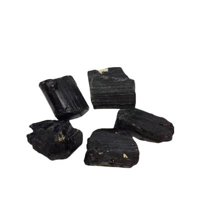 China China Wholesale High Quality Natural Black Tourmaline Tumbled Crystals Stone Speciment For Sale for sale