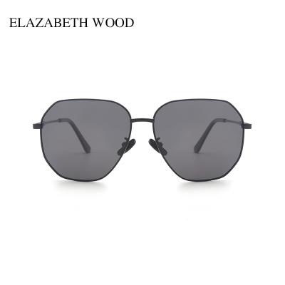 China New Fashion Vintage Ladies UV400 Polarized Square Frame Sunglasses Custom Made Fashion Big Sunglasses For Women for sale