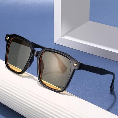 China Custom Made Luxury Vintage Sports Vintage Flexible Retro Oversized Uv400 Men's Cat Eye Fashion Sunglasses for sale