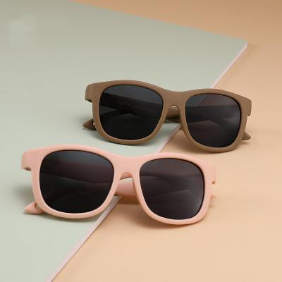 China Fashion Sunglasses Fashion Big Frame Polarized Custom Logo Designer Uv 400 Boys Sun Girls Square Sunglasses For Kids for sale