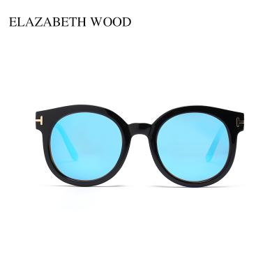 China Wholesale Custom Color Film Lens Mirror Sunglasses Metal Polarized Frame for sale