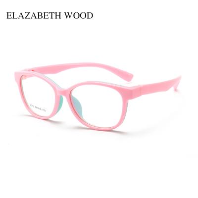 China Fashion Silicone Optical Glass Thin Cute Frames For Kids for sale