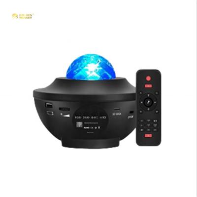 China Modern Wireless Smart Star Projector 3 in1Night Light Projector Music Speaker Aurora/Moon/Starry for Kids Baby Teen Adults for sale