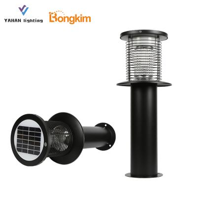 China Viable Wholesale Price Waterproof Outdoor Garden Light Stainless Steel Solar Lawn Mosquito Lamp for sale