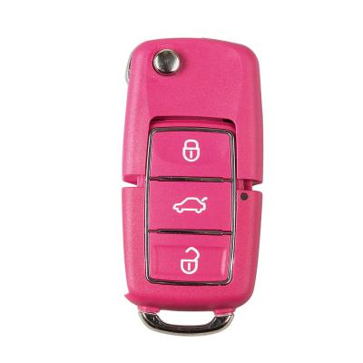 China XHORSE V-olkswagen B5 Special Style Color Remote Key 3 Buttons (Red, Yellow, Blue and Green) X001-02 X001-03 X001 X002 X003 for sale