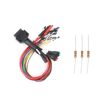 China Supports 86 Newest Full Car Brands 2022 Breakout Tricore Cable GODIAG Cable OBD2 Jumper Cable For MPPS/Kess V2/PCMtuner/Vident/Fgtech/Byshu for sale