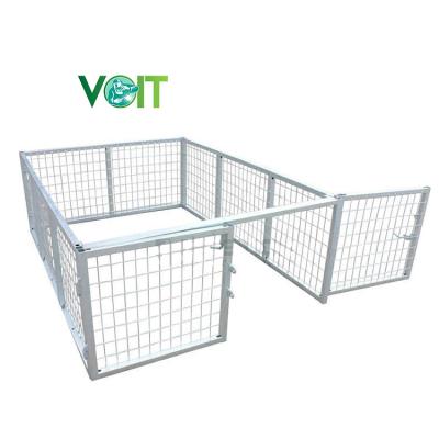 China Detachable Durable Heavy Duty Foldable Australia Steel Galvanized 6x4 10 x 6 Cage Trailer for sale