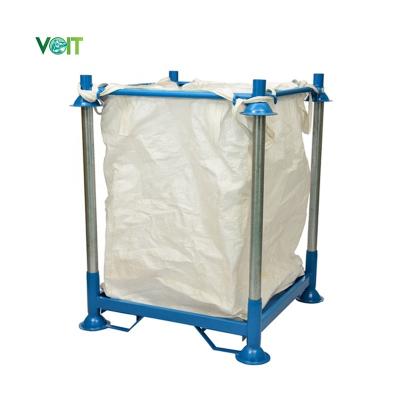 China Corrosion Protection Powder Coating Material Handling Warehouse Storage Bag Portable Large Stacking Rack for sale