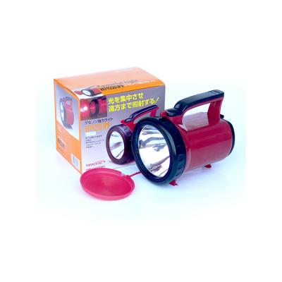 China Patrol Plastic Outdoor Camping Night Rechargeable Led Red Strong Flashlights for sale