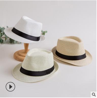 China OEM Straw Hat Children And Adult Hot Selling Picture Fashion Hat And Girl Hat Factory Unisex Classic Paper Age Unisex Logo Style Boy for sale