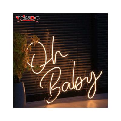 China Genuine Holiday Decoration Low Price Neon Customize Sign Christmas Neon Sign Dhd Baby Neon Sign Oh for sale