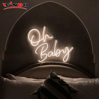 China event & High Quality Waterproof Led Neon Sign Logo Signboard Custom Neon Signs by Winbo Flex Light Letters Word Acrylic party for sale