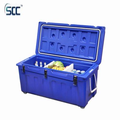 China Food Use And Cooler Box Large Insulated Plastic Rotomolded Ice Cooler Box for sale