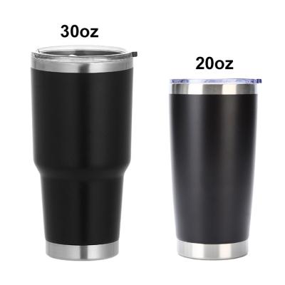 China Wholesale Disposable 20oz Double Wall Vacuum Insulated Tumbler Stainless Steel Contigo Car Travel Cups With Lids for sale