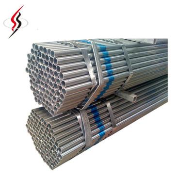 China 2022s Liquid Dip Pipe Tianjin Factory Hot Dip Carbon Steel Pipe 48mm Galvanized Pipe For Balcony Railing for sale