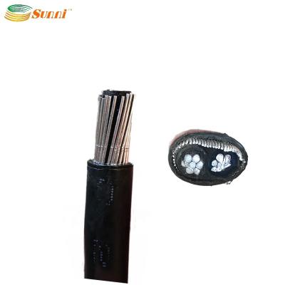 China PE Jacket Cable Se Style U (SEU) Service Entrance Building Cable With 600 Concentric Neutral Heat Resistant Voltage for sale