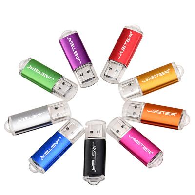 China ready to use & hot insert JASTER metal usb 4GB 8GB 16GB 32GB 64GB 128GB usb2.0 single usb pendrive flash drive for sale