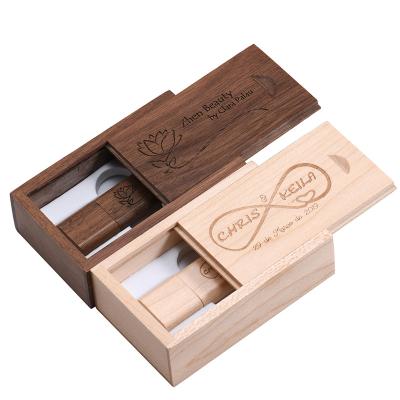 China ready to use & hot insert JASTER pendrive professional manufacturer wooden usb flash drive 4GB 8GB 16GB 32GB 64GB USB3.0 for wholesale for sale