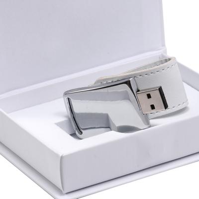 China ready to use & Hot Insert JASTER USB 2.0 U USB Flash Drive Pendrive USB Paper Box Leather Stick 64GB 32GB 4GB 8GB 16GB Creative Gift for sale