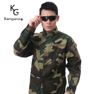 China Anti-static High Quality Chinese Army Dress Woodland Camouflage Military Uniform for sale