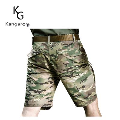 China Pocket Design Multi Sustainable Water Repellent Mens Breathable Outdoor Camouflage Short Pants for sale