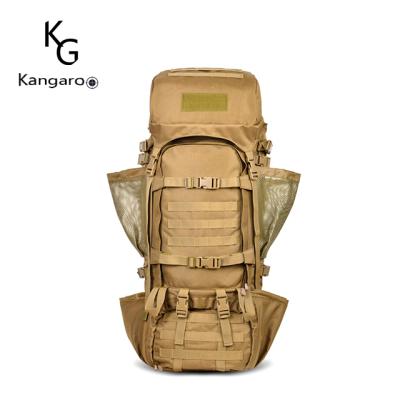 China Custom High Quality Waterproof MOLLE System Backpack Outdoor Climbing Military Tactical Bag for sale