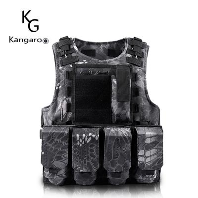 China Custom Military Quick Release Army Tactical Vest Universal Combat High Density Nylon Adjustable Waist Vest with Molle for sale