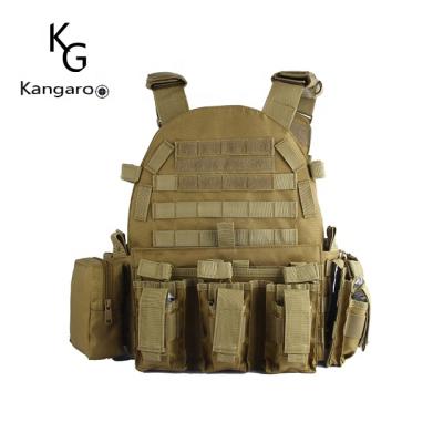 China Molle Waterproof System Multi Pockets Combat Plate Carrier Vest for sale