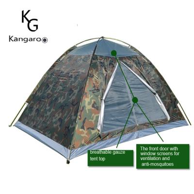 China Army Camouflage High Quality Custom Made 2 Person Army Camouflage Tents Military Camping 4 Person Camping Tents For Sale for sale